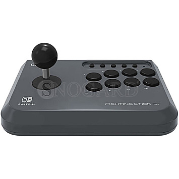 Hori NSW-149U Fighting Stick Mini (PC/Switch) grau/schwarz