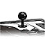 Hori AB11-001U Fighting Stick Alpha (PC/Xbox SX/Xbox One) schwarz/silber