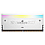 64GB Corsair CMP64GX5M2B6400C32W Dominator Titanium RGB DDR5-6400 CL30 Kit white