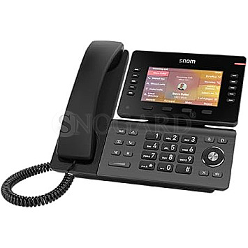 Snom Telefon D865 schwarz ohne Netzteil