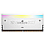 96GB Corsair CMP96GX5M2B6600C32W Dominator Titanium RGB DDR5-6600 CL32 Kit white