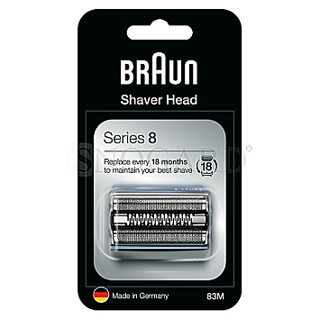 Braun Series 8 Scherkopf silber