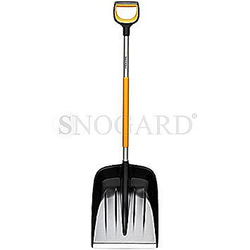 Fiskars 1057177 Schneeschaufel 1.32m schwarz/orange