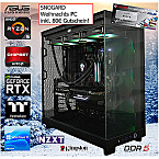 Gaming Weihnachts-PC R5-7600X-M2-RTX4070 WiFi inkl. 80EUR SNOGARD Warengutschein