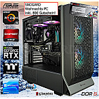 Gaming Weihnachts-PC R5-7500F-M2-RTX4060Ti OC inkl. 80EUR SNOGARD Warengutschein