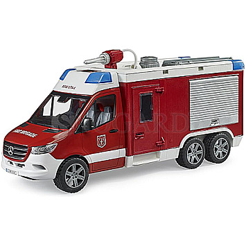 Bruder 02680 Mercedes-Benz Sprinter Feuerwehr Wasserwerfer 1:16 rot