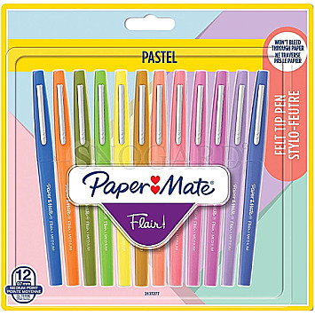 Papermate 2137277 Faserschreiber Flair 12er Pastell M 0.7mm