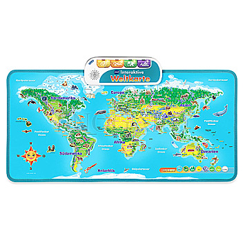 VTech 80-615704 Interaktive Weltkarte