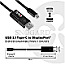 Club 3D CAC-1557 USB 3.1 Typ C -> DP 1.4 8K60Hz UHD 1.8m schwarz