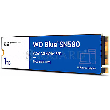 1TB Western Digital WDS100T3B0E WD Blue SN580 NVMe M.2 SSD 2280 PCIe 4.0 x4