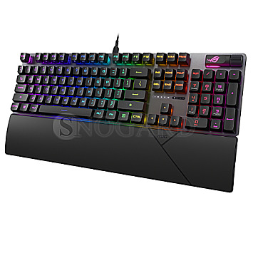 ASUS ROG Strix Scope II RX PBT RGB ROG RX RED USB QWERTZ schwarz