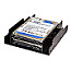 LogiLink AD0010 2.5" HDD/SSD Einbaurahmen in 3.5" Einschub schwarz