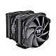 Thermaltake CL-P117-CA14BL-A Toughair 710 Dual Tower Air Cooler Black PWM