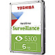 6TB Toshiba HDWT860UZSVA S300 Surveillance 3.5" SATA 6Gb/s bulk SMR