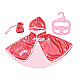 Zapf 706503 Baby Annabell Little Sweet Cape 36cm rosa