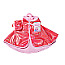 Zapf 706503 Baby Annabell Little Sweet Cape 36cm rosa