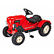 BIG 800056560 Traktor Porsche Diesel Junior rot/schwarz
