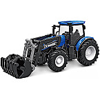 Amewi 22598 R/C Traktor mit Frontlader 1:24 blau