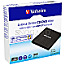 Verbatim 43886 Externer Slimline CD/DVD-Brenner USB-C 3.0 schwarz