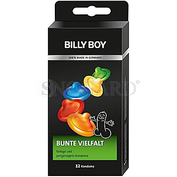 Billy Boy 11134410 Bunte Vielfalt Kondome Mix 12er Pack