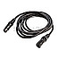 Monkey Banana 230923 Solid Link Kabel XLR Male / XLR Female 2m schwarz