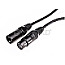 Monkey Banana 230923 Solid Link Kabel XLR Male / XLR Female 2m schwarz