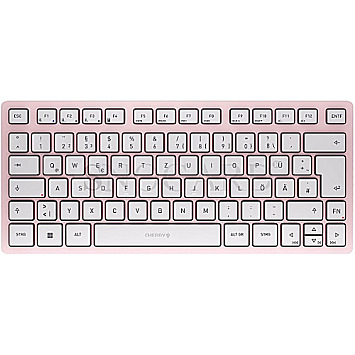 Cherry JK-7100DE-19 KW 7100 Mini BT QWERTZ Bluetooth 5.1 cherry blossum pink