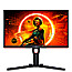 62.2cm (24.5") AOC G3 25G3ZM/BK VA Full-HD 240Hz Gaming Pivot Lautsprecher