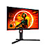 62.2cm (24.5") AOC G3 25G3ZM/BK VA Full-HD 240Hz Gaming Pivot Lautsprecher