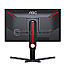 62.2cm (24.5") AOC G3 25G3ZM/BK VA Full-HD 240Hz Gaming Pivot Lautsprecher