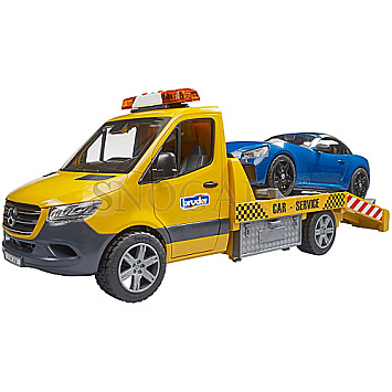 Bruder 02675 Mercedes-Benz Sprinter Abschleppwagen+Cabrio 1:16