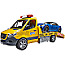 Bruder 02675 Mercedes-Benz Sprinter Abschleppwagen+Cabrio 1:16