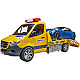Bruder 02675 Mercedes-Benz Sprinter Abschleppwagen+Cabrio 1:16