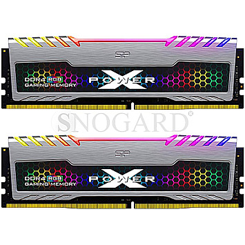 32GB Silicon Power SP032GXLZU320BDB XPOWER Turbine RGB DDR4-3200 Kit