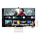 81.3cm (32") Samsung Smart Monitor M8 M80C Warm White VA HDR 4K UHD WLAN BT FB