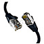 EFB EC020200309 CAT8.1 S/FTP Patchkabel LSZH 20m schwarz