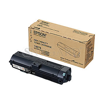 Epson 10079 High Capacity Toner Cartridge 6100 Seiten schwarz
