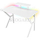 Genesis NDS-1802 Holm 320 RGB Gaming Table 120x75cm white