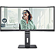 86.4cm (34") AOC CU34P3CV VA UWQHD 21:9 100Hz Lautsprecher Curved