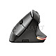 Trust 24110 Bayo Wireless Rechargeable Ergonomic Mouse schwarz/grau