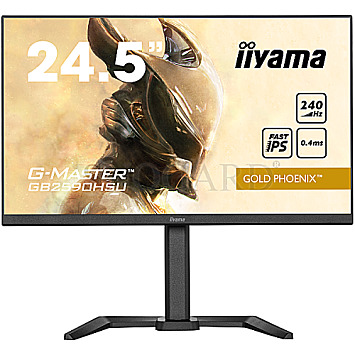 62.2cm (24.5") Iiyama G-Master GB2590HSU-B5 IPS Full-HD 240Hz Gaming Pivot