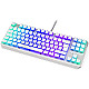 Endorfy EY5D013 Thock TKL Pudding Onyx White PBT RGB LEDs Kailh RED