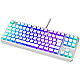 Endorfy EY5D012 Thock TKL Pudding Onyx White PBT RGB LEDs Kailh BROWN