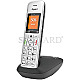 Gigaset E390 DECT Mobilteil + Ladeschale silber/schwarz