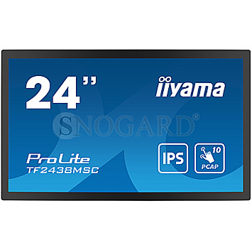 60.5cm (23.8") Iiyama ProLite TF2438MSC-B1 IPS Full-HD Multi Touch