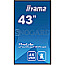 108cm (42.5") Iiyama ProLite LH4354UHS-B IPS 4K UHD Android Mediaplayer LAN SER