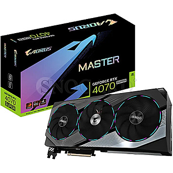 12GB Gigabyte GV-N407SAORUS M-12GD AORUS GeForce RTX4070 SUPER Master 12G