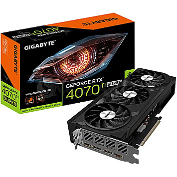 16GB Gigabyte GV-N407TSWF3OC-16GD GeForce RTX4070Ti SUPER Windforce OC