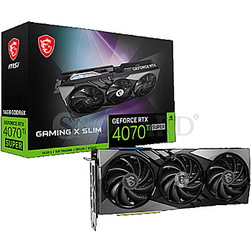 16GB MSI V513-611R GeForce RTX4070Ti SUPER 16G Gaming X Slim