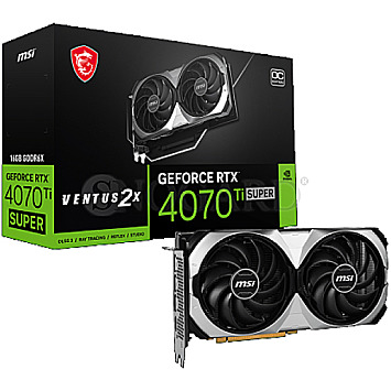 16GB MSI V513-615R GeForce RTX4070Ti SUPER 16G Ventus 2X OC